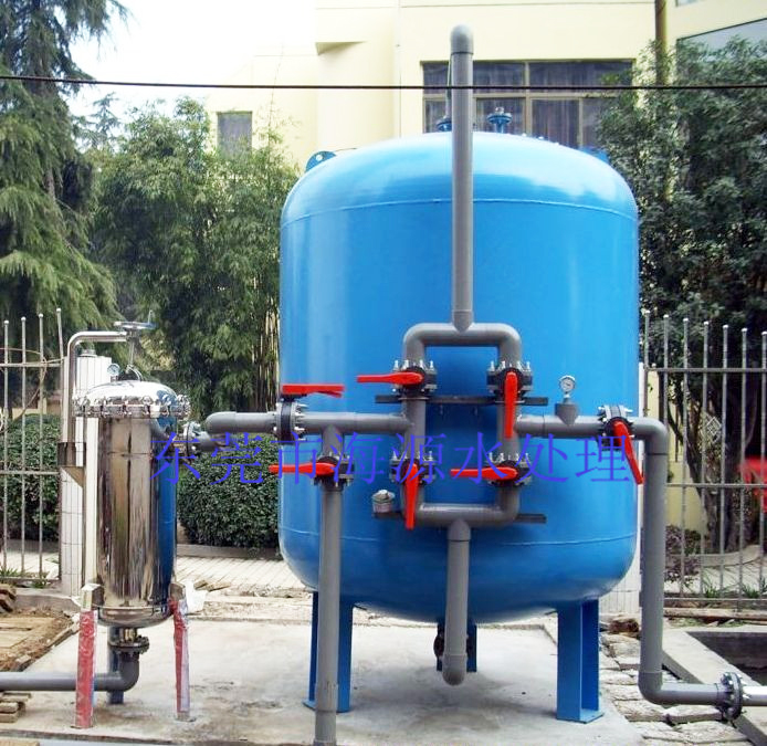 Sand filter for drip irrigation system